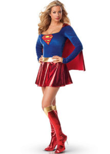déguisement supergirl adulte, costume super héros femme, déguisement super héroïne, déguisement super héros femme, Déguisement de Super Héros, Supergirl