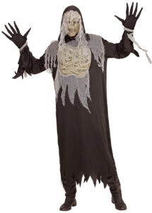 déguisement de momie zombie, costume halloween homme, déguisement zombie homme