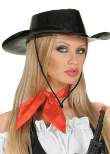 foulard rouge, foulard en satin rouge, foulard cowboy, foulard années 60, foulard de pirate