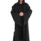 cape halloween déguisement, cape de jedi déguisement, cape adulte déguisement, cape déguisement adulte, cape déguisement jedi, accessoire cape halloween, déguisement halloween cape, cape de jedi noire déguisement Cape de Jedi à Capuche, Noire