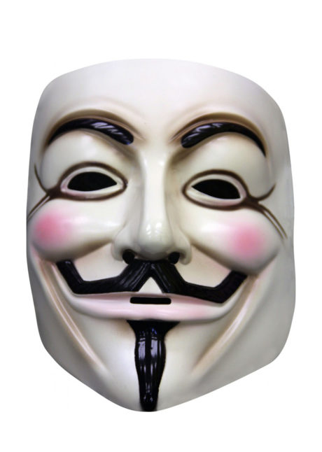 masque v pour vendetta, masque anonymous, masque de déguisement, masque anonymous paris, accessoire déguisement anonymous, Masque Anonymous, V pour Vendetta™