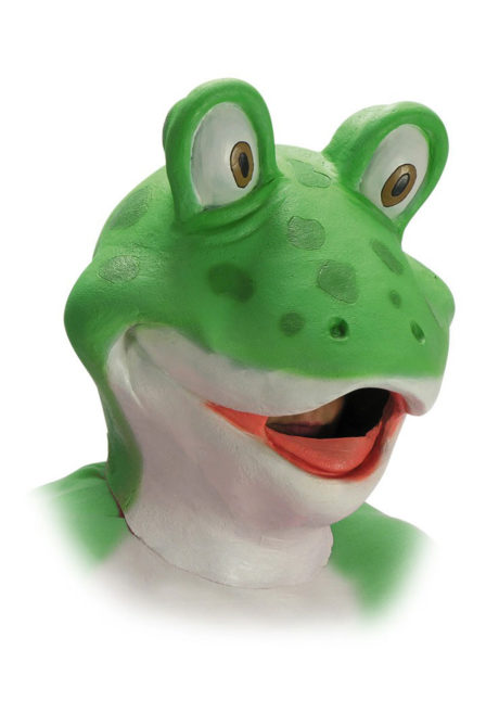 masque de grenouille en latex, masque animal latex, masque grenouille, masque de grenouilles latex, Masque de Grenouille, Latex