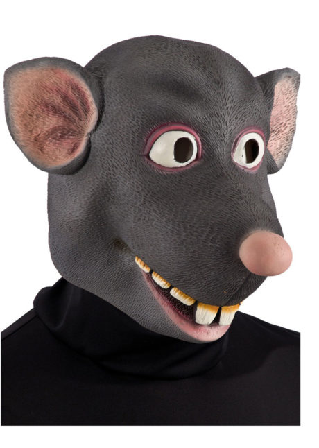 masque de rat, masque animal latex, masque souris, Masque de Rat (Tatouille), Latex