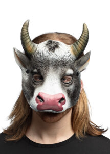 masque de vache, masque vache en latex