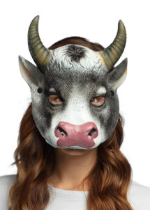 masque de vache, masque vache en latex