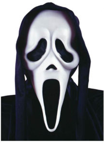 masque Scream licence, masque de déguisement, masque déguisement halloween, accessoire déguisement masque, accessoire déguisement halloween, masque de scream, Masque de Scream