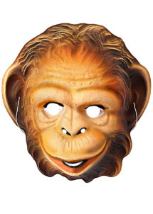 masque de singe, masque de singe en plastique, masques d'animaux, masque de singe pour enfant, Masque de Singe
