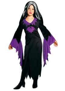 déguisement mortissia enfant, déguisement halloween fille, déguisement sorcière fille, déguisement halloween enfant, déguisement morticia fille, Déguisement de Morticia, Fille