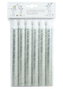 sarbacanes, sarbacannes, cotillons fête, cotillons réveillon, Sarbacanes x 6, Argent