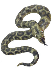 serpent latex, faux serpent, serpent python, serpent halloween, serpent géant, Serpent Python en latex, 180 cm