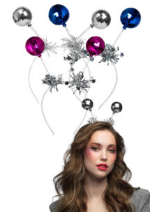 serre tête boules disco, serre tête boules