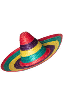 sombrero mexicain, chapeau mexicain, sombrero en paille, Sombrero Mexicain, Multicolore
