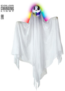 suspension fantome, suspension halloween, décoration fantome, Suspension Fantôme Lumineux, 90 cm