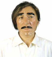 masque transparent, masque halloween, masque adulte original, masque visage adulte