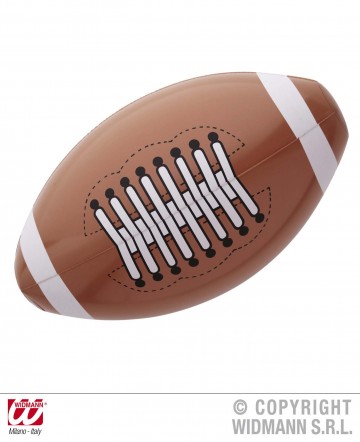 ballon de footballeur américain gonflable, accessoire gonflable, faux balai de footballeur américain, ballon gonflable déguisement, déguisement américain, accessoire déguisement Ballon de Footballeur Américain Gonflable