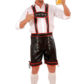 déguisement bavarois homme, costume bavarois homme, déguisement tyrolien homme, costume tyrolien homme, salopette bavaroise déguisement, déguisement homme, déguisement fête de la bière, déguisement oktoberferst Déguisement Bavarois, Lederhosen Simili Cuir
