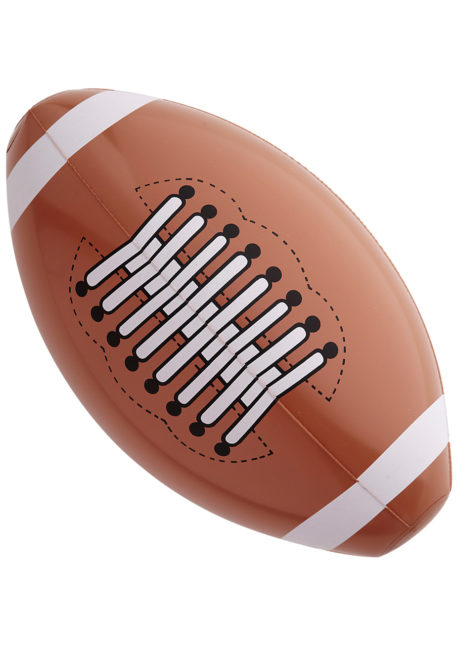 ballon de footballeur américain gonflable, accessoire gonflable, faux balai de footballeur américain, ballon gonflable déguisement, déguisement américain, accessoire déguisement, Ballon de Footballeur Américain Gonflable