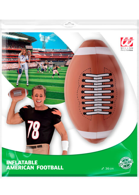 ballon gonflable football américain, accessoire gonflable, Ballon de Footballeur Américain Gonflable