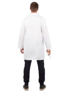 blouse blanche déguisement, déguisement médecin homme, déguisement médecin adulte, déguisement scientifique adulte, déguisement chercheur, blouse scientifique, blouse médecin