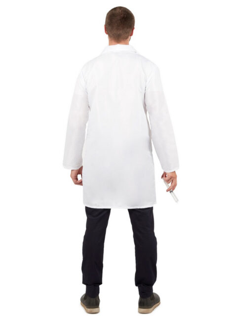 blouse blanche déguisement, déguisement médecin homme, déguisement médecin adulte, déguisement scientifique adulte, déguisement chercheur, blouse scientifique, blouse médecin, Blouse Blanche de Savant, Médecin ou Scientifique