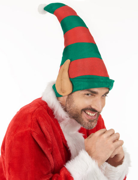 bonnet d'elfe, bonnet de lutin, chapeau de lutin, chapeau d'elfe, bonnet avec oreilles, Bonnet d’Elfe ou de Lutin, avec Oreilles