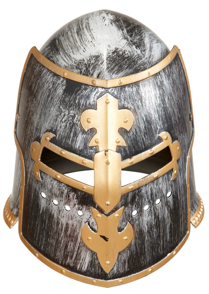 b>Casque</b> <b>de</b> <b>chevalier</b> décoré - France