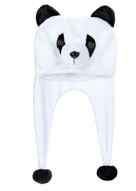 chapeau de panda, chapeaux d'animaux, chapeaux humoristiques, accessoires déguisement de panda, Chapeau de Panda