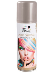 laque argent, bombe couleur pour cheveux, laque cheveux, laque coloration cheveux, spray couleurs pour cheveux, sprays colorants cheveux, spray argent cheveux, Laque Argent, Coloration de Cheveux