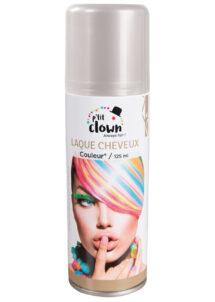 laque grise, bombe couleur pour cheveux, laque cheveux, laque coloration cheveux, spray couleurs pour cheveux, sprays colorants cheveux, spray gris cheveux, Laque Grise, Coloration de Cheveux