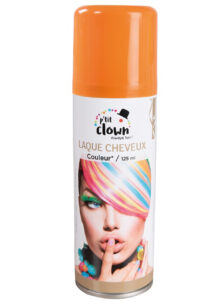 laque orange, bombe couleur pour cheveux, laque cheveux, laque coloration cheveux, spray couleurs pour cheveux, sprays colorants cheveux, spray orange cheveux