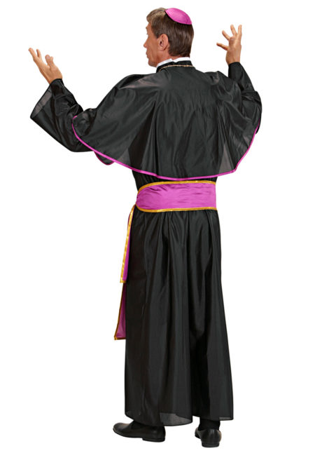 déguisement de cardinal, costume cardinal homme, déguisement cardinal homme, déguisement religieux homme, costume de religieux homme, Déguisement de Cardinal, Violet