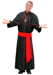 déguisement de cardinal, costume cardinal homme, déguisement cardinal homme, déguisement religieux homme, costume de religieux homme