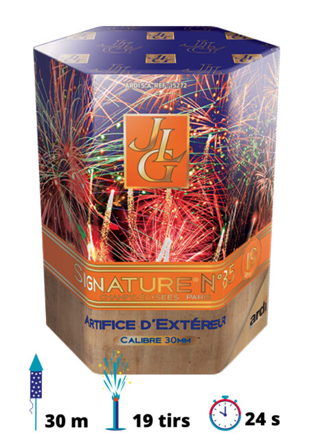 feux d'artifice compact, acheter feux d'artifice paris, feux d'artifices compacts, feux d'artifices ardi, feux d'artifice pas cher, feux d'artifices pour particuliers, Feu d’Artifice Compact, JLG, Signature 85