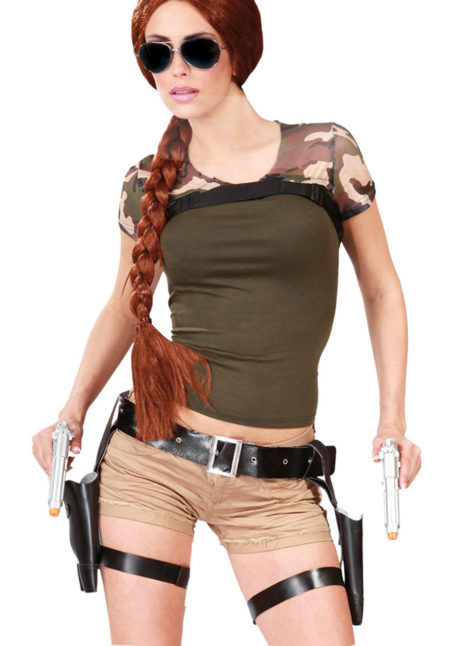 lara croft, holsters lara croft, pistolets lara croft, étuis de pistolets, étuis de révolver, étuis et ceinture lara croft, ceinture lara croft, Ceinture Holster Lara Croft, Avec Pistolets