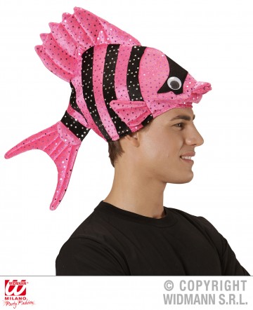 chapeau poisson, chapeaux humour, chapeaux animaux, déguisement de poisson, accessoires déguisement thème mer Chapeau Poisson