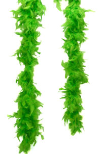 boa plumes, boa plumes vertes, boa vert, accessoire années 20, accessoire années 30, Boa en Plumes Vertes, Prairie