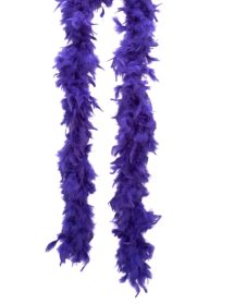 boa violet, boa plumes violettes, accessoire années 20, accessoire années 30, Boa en Plumes Violettes