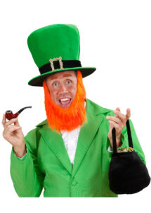 chapeau saint patrick, chapeau barbe rousse, chapeau humoristiques, chapeaux hauts de forme, chapeaux paris, accessoires de déguisements