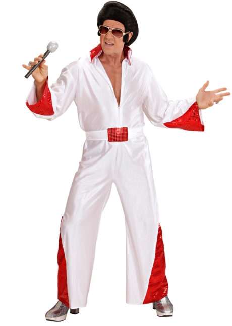 déguisement d'elvis, déguisement elvis presley, costume rock'n'roll adulte, déguisement elvis presley, costume elvis presley, déguisement années 60, Déguisement Elvis, Combinaison The King