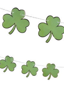 guirlande saint patrick, guirlande trèfles, décorations saint Patrick