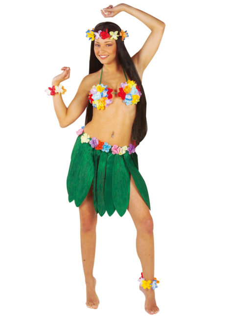jupe hawaïenne, accessoire hawaïen, déguisement hawaïen, accessoire déguisement hawaï, jupe hawaï, jupe raphia hawaï,jupe hawaïenne feuilles de bananier, Jupe Hawaïenne, Feuilles de Bananier