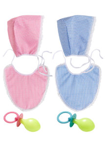 kit de bébé adulte, accessoire déguisement bébé, accessoire bébé adulte déguisement, accessoire de déguisement de bébé, Kit de Bébé avec Tétine