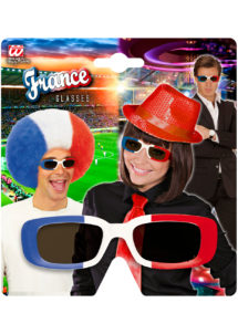 lunettes france, lunettes drapeau français, lunettes supporter france, Lunettes France, Bleu Blanc Rouge