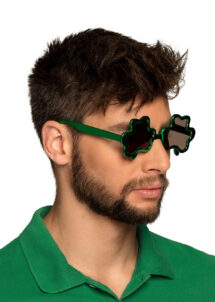 lunettes trèfles, lunettes saint patrick, lunettes trèfles