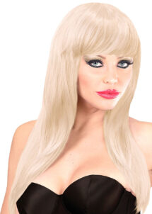perruque pour femme, perruque blonde, perruque blonde cheveux longs, Perruque Vogue, Blonde