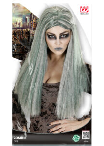 perruque zombie, perruque de zombie, cheveux gris, perruque pas cher, perruque de femme paris, perruque halloween, perruque de déguisement