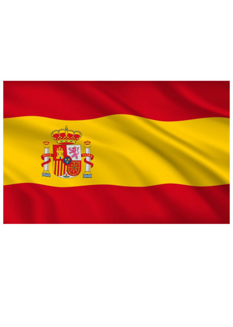 drapeaux Espagne, drapeaux des pays, drapeaux de l'euro 2016, boutique supporter, supporter euro 2021, drapeaux de l'euro 2021, boutique supporter, Drapeau de l’Espagne, 90 x 150 cm