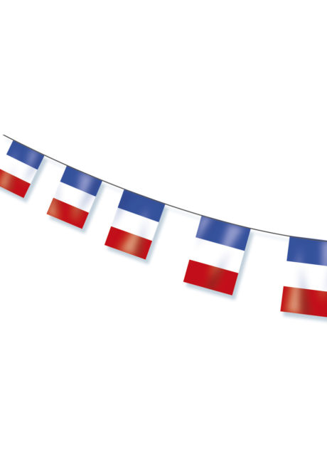 guirlande drapeaux français, guirlandes drapeaux france, décorations france, décorations euro 2016, drapeaux, drapeaux des pays, boutique supporter, Guirlande Drapeaux, France