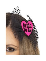 barrette bride to be, accessoire enterrement vie de jeune fille, accessoire déguisement, accessoire