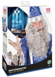 barbe grise, fausse barbe, postiche